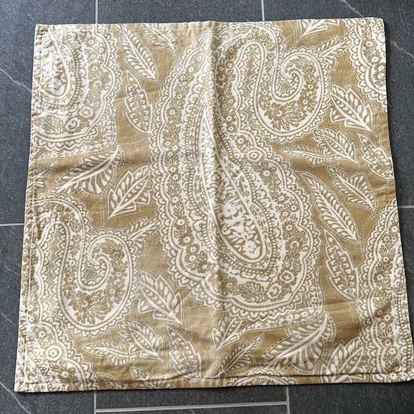 Pottery Barn Accents 24 Inch Euro Size Pottery Barn Pillow Cover